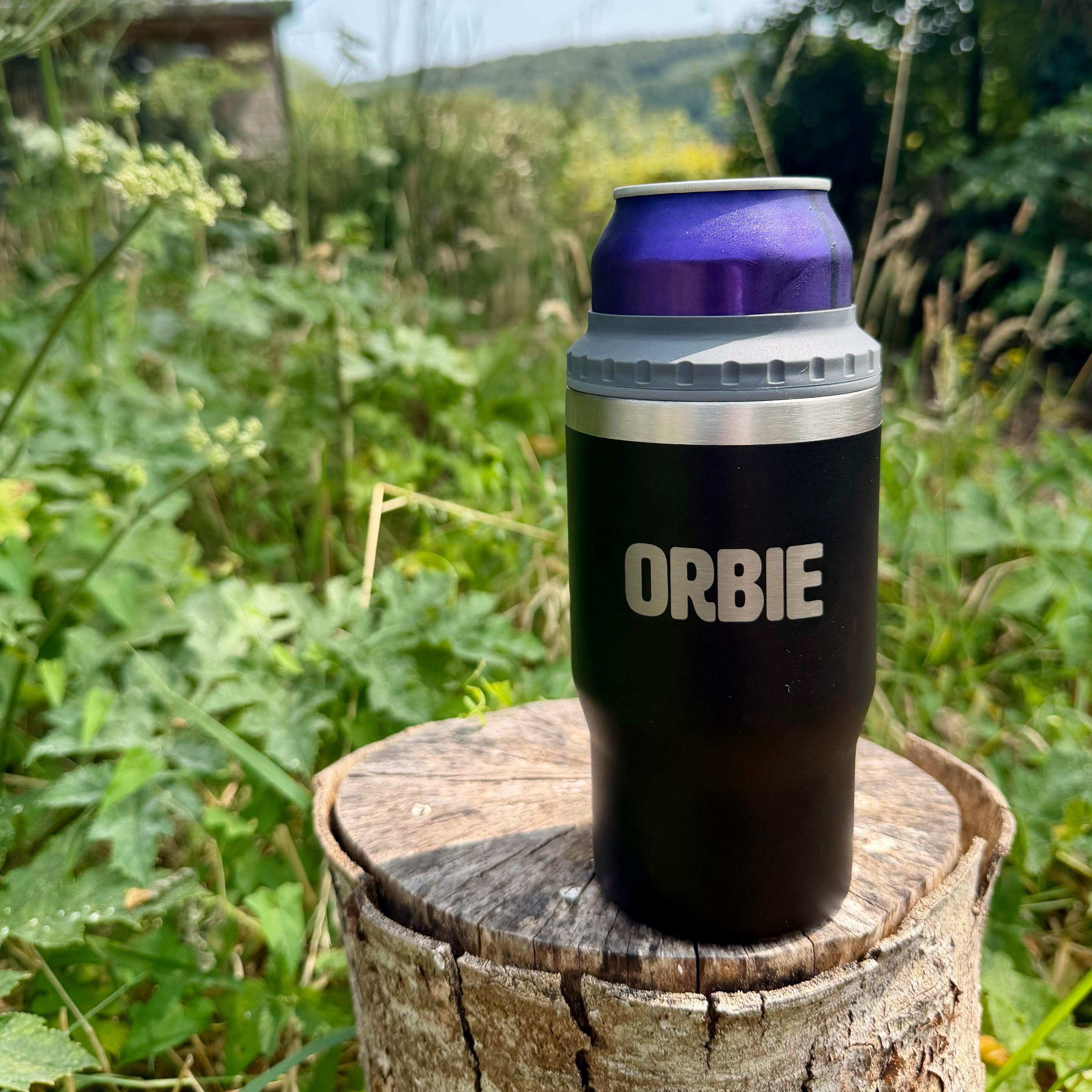 Orbie 12oz Insulated Cup - Black
