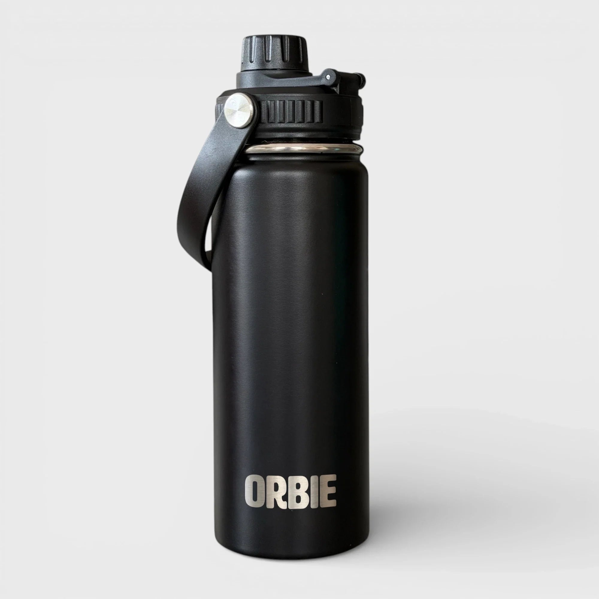 Orbie 18oz Insulated Bottle - Black